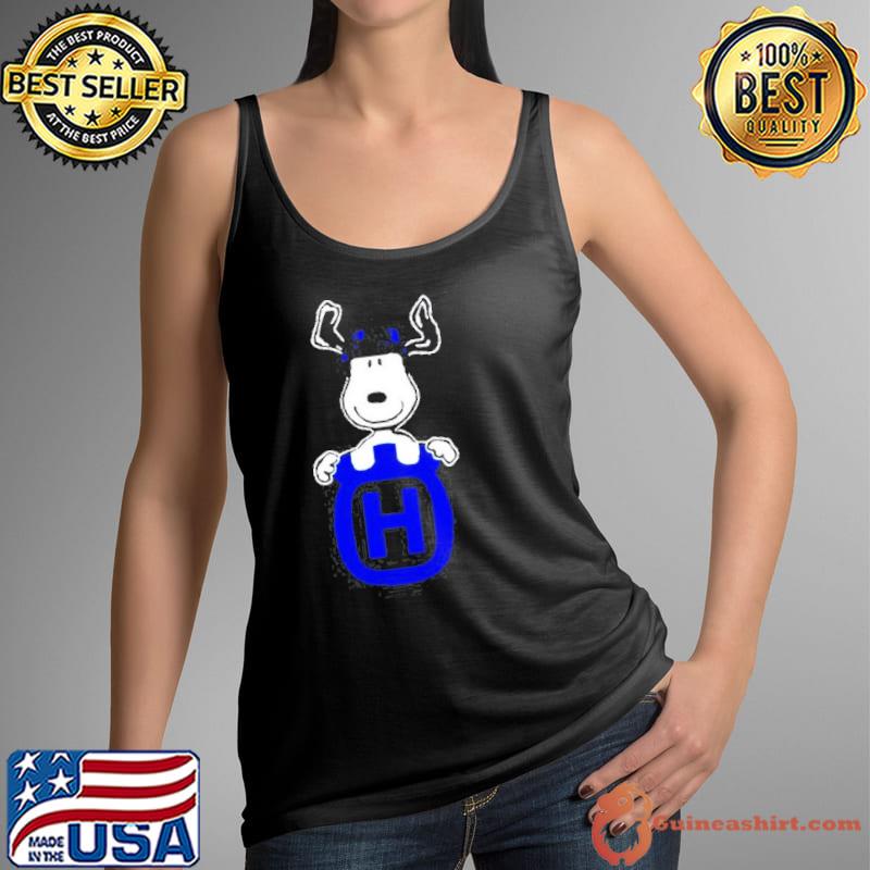 Snoopy hug Husqvarna Logo s Tank Top