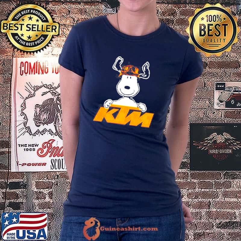 Snoopy hug KTM Logo s Ladiestee