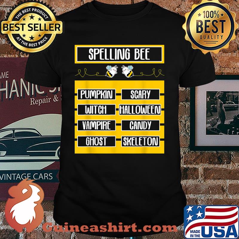 Spelling Bee Pun Halloween Costume for Teachers T-Shirt