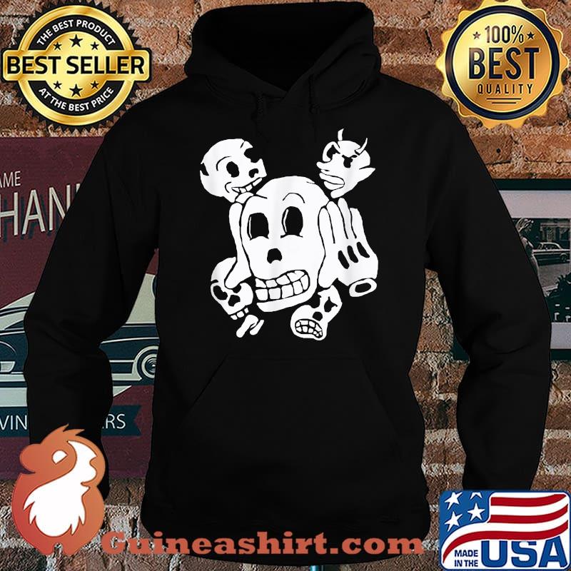 Spooky Rubber hose Skeleton Halloween Alternative Scary T-Shirt Hoodie