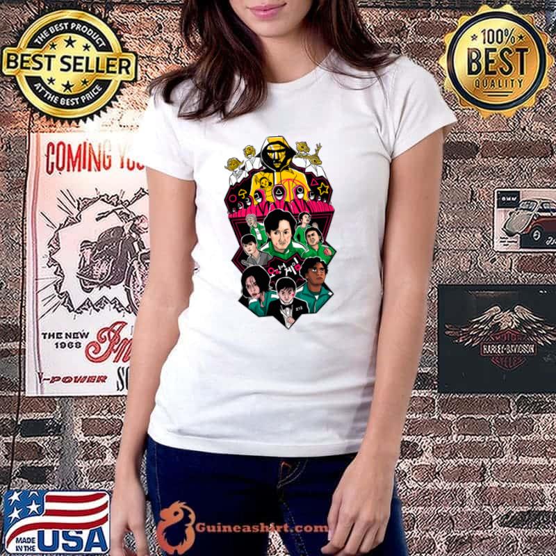 Squid Game Medley T-Shirt Ladiestee