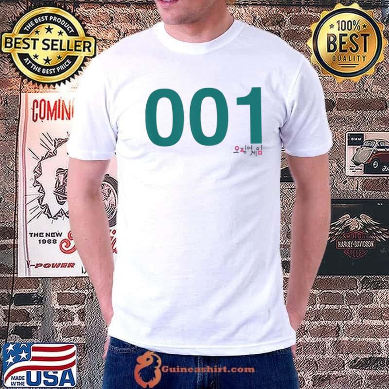 Squid Game Player 001 Costume T-Shirt Unisex