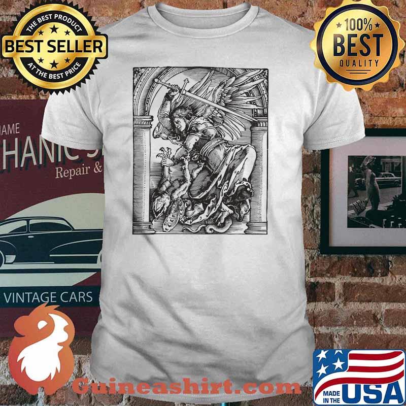 St Michael Archangel Angel Catholic Patron Saint T-shirt