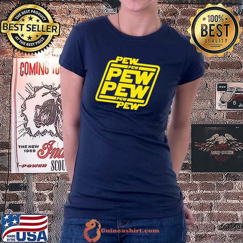 Star Wars Pew pew vintage dirty T-Shirt Ladiestee
