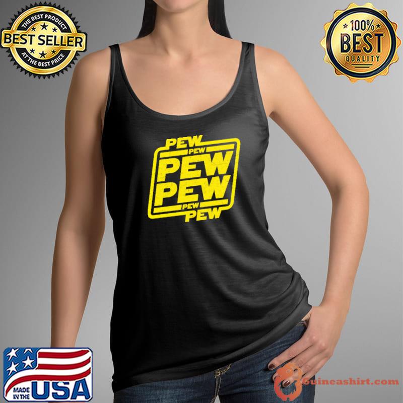 Star Wars Pew pew vintage dirty T-Shirt Tank Top