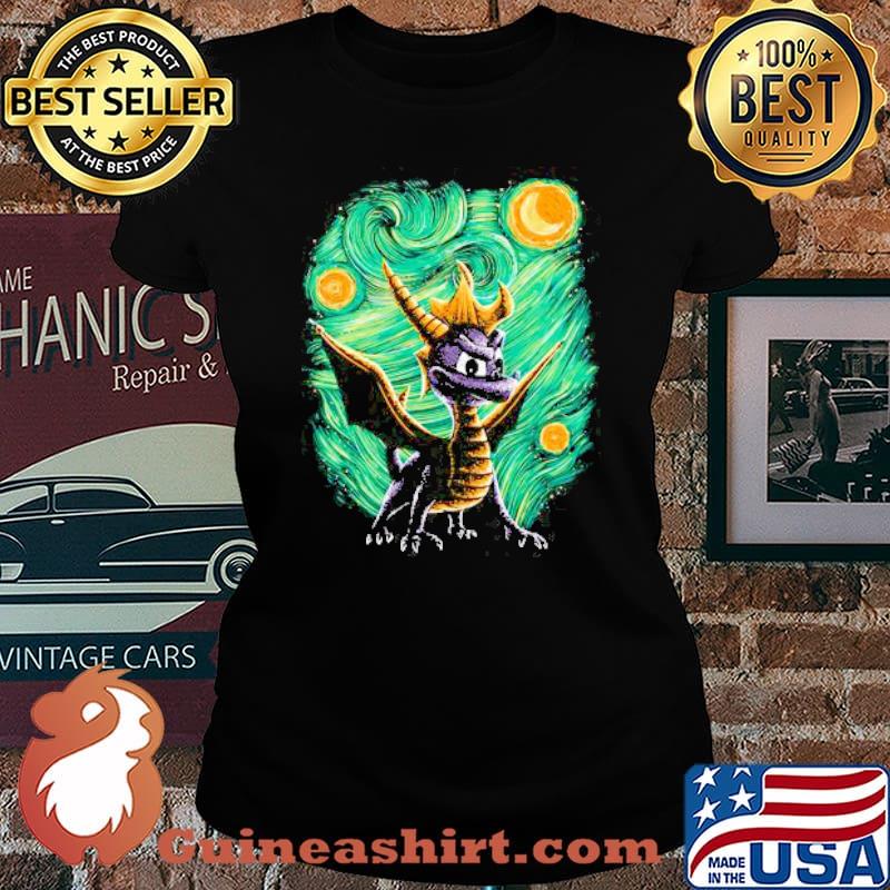 Starry Dragon Toothless s Laides tee
