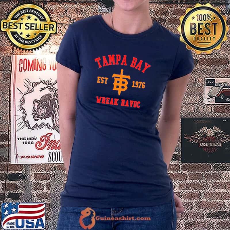 Tampa Bay Bucaneers Wreak Havoc Shirt Ladiestee