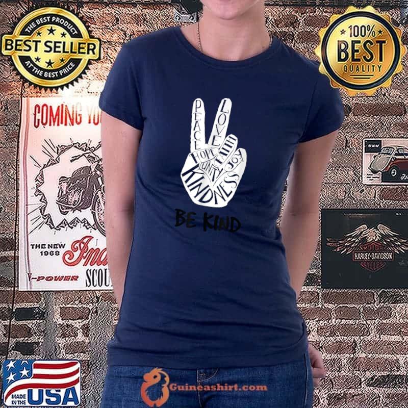 Teacher Kids Unity Day Be Kind We Wear Orange For Unity Day T-Shirt Ladiestee