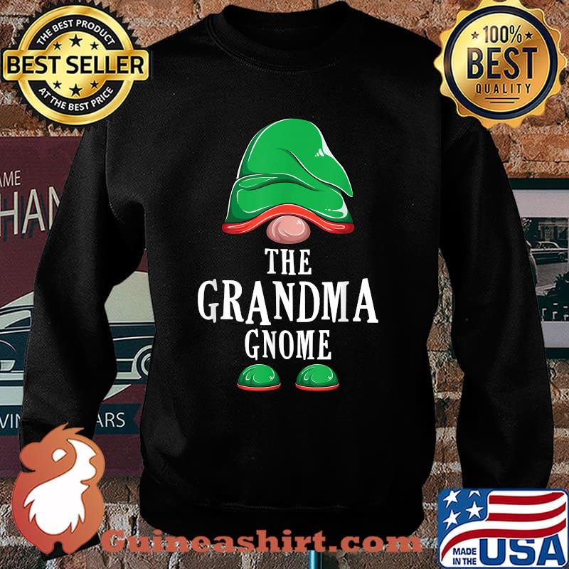 The Grandma Gnome Christmas Family Matching Group Costume T-Shirt Sweater