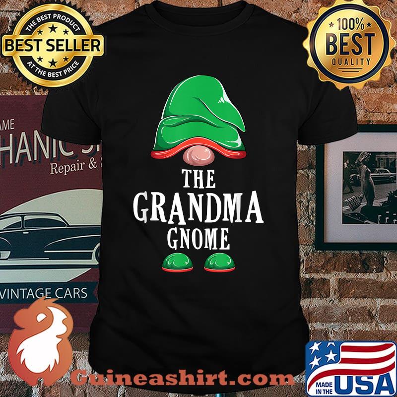 The Grandma Gnome Christmas Family Matching Group Costume T-Shirt