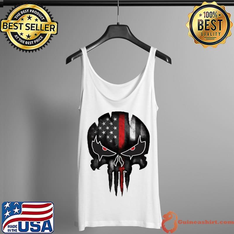 the panecher skull with american flag Classic T-Shirt Tank Top