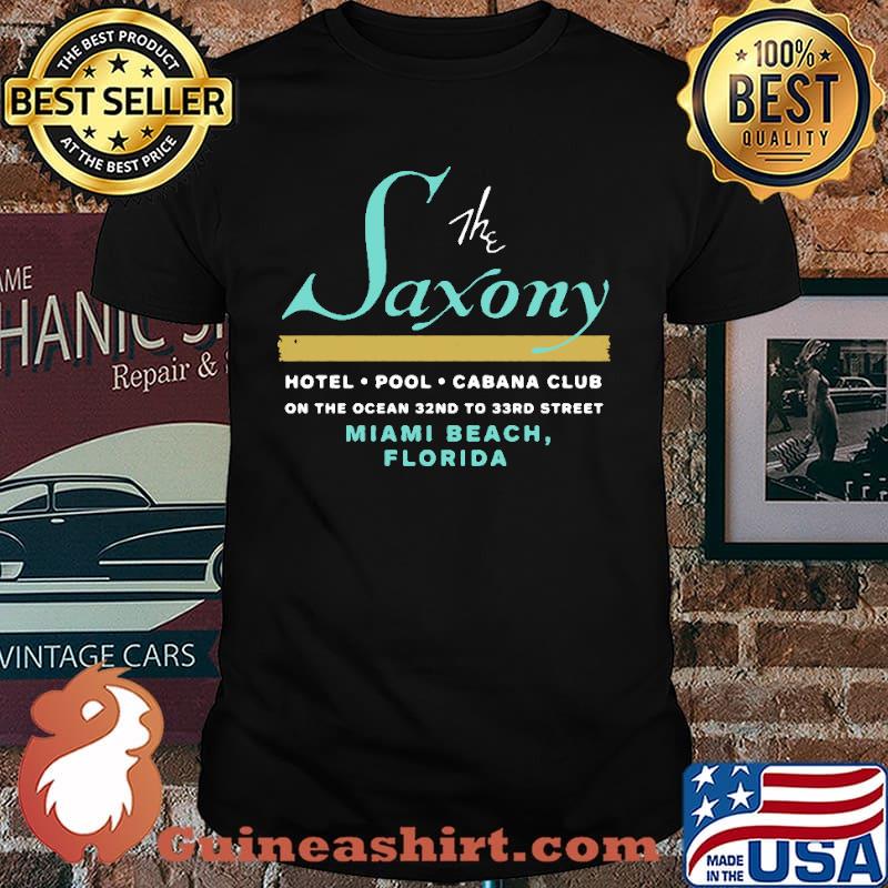 The Saxony Hotel Pool Cabana CLub Miami Beach Florida Shirt
