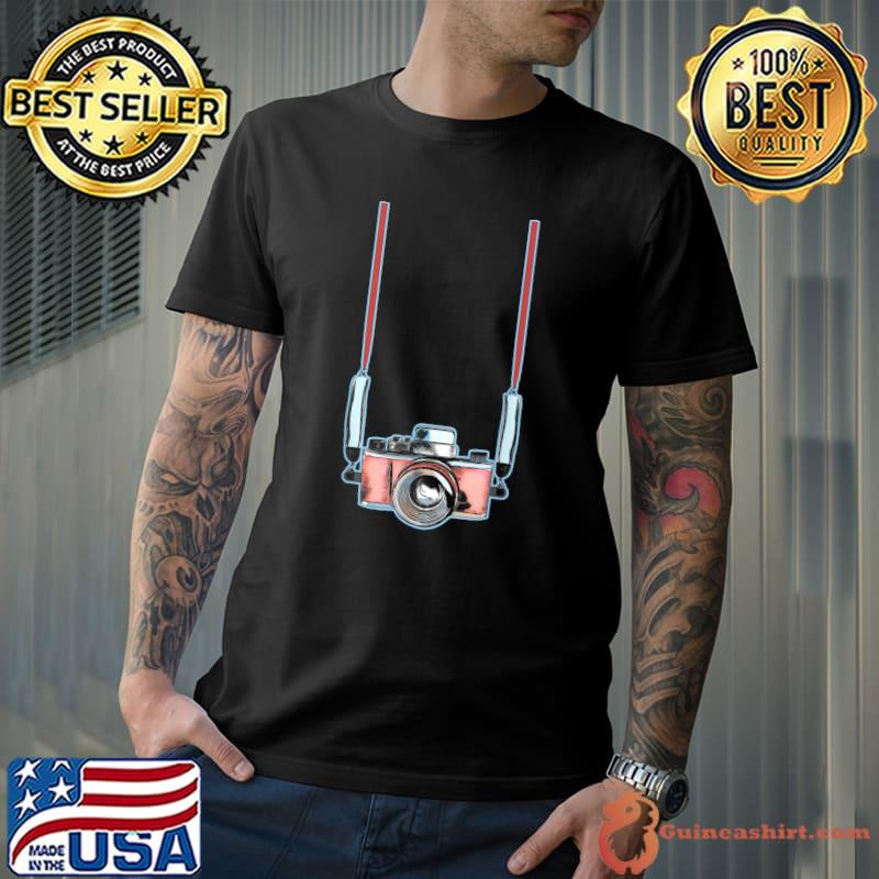 Tourist Camera Graphic Holiday Vacation Photographer T-Shirt