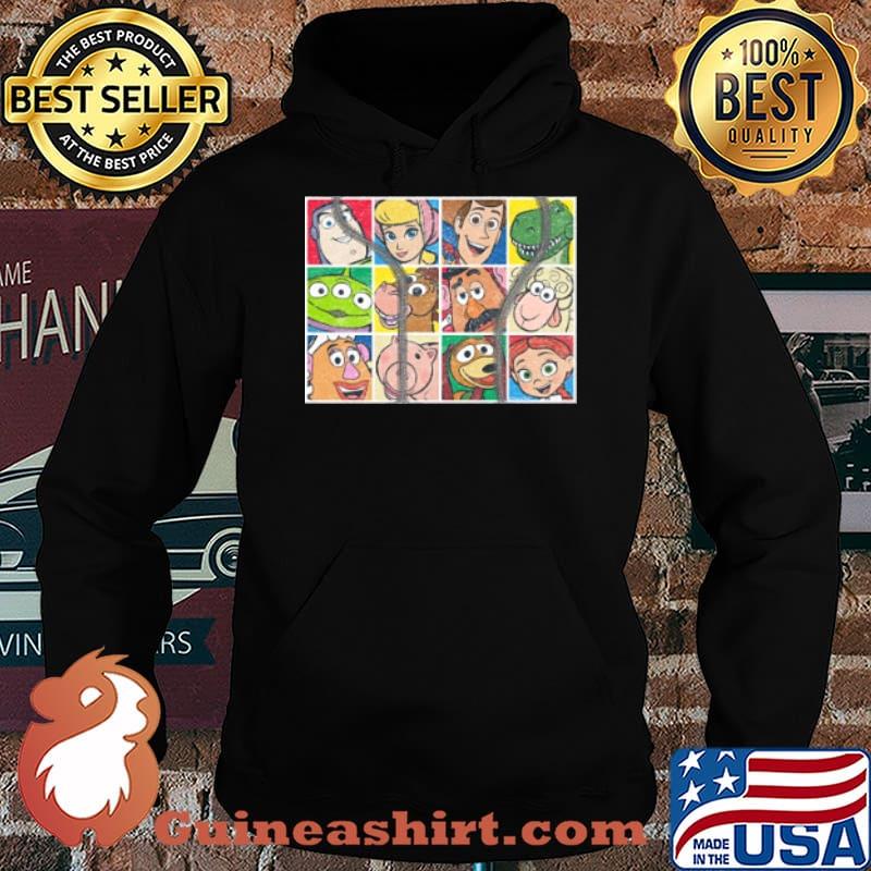 Toy Story Grid Shir Hoodie