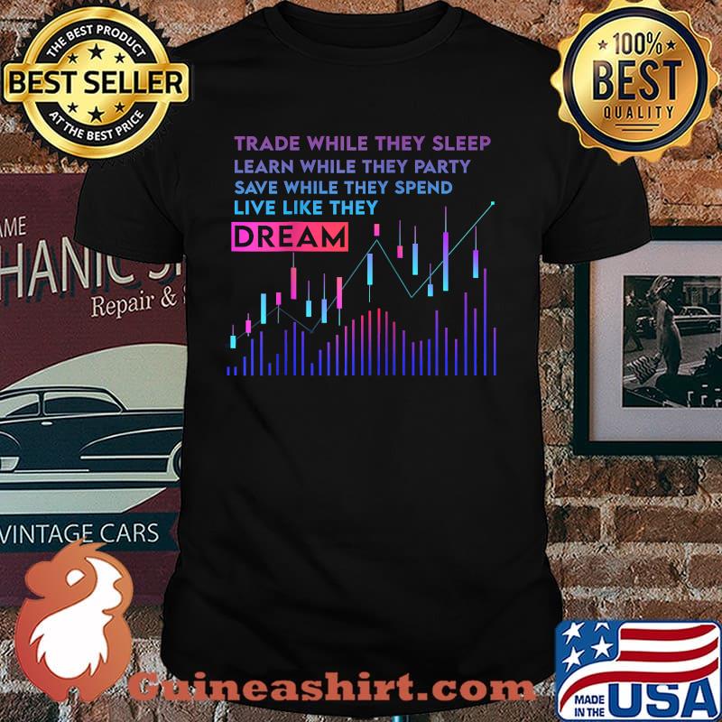 trade while they sleep Raglan Baseball T-shirt