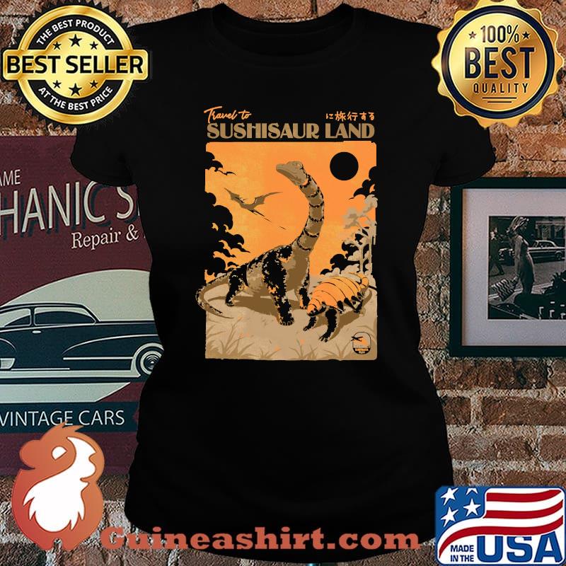 Travel to Sushisaur Land Essential T-Shirt Laides tee