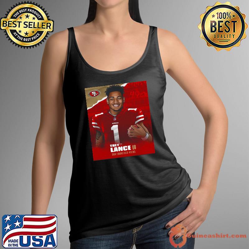 Trey Lance QB San Francisco 49ers Shirt Tank Top