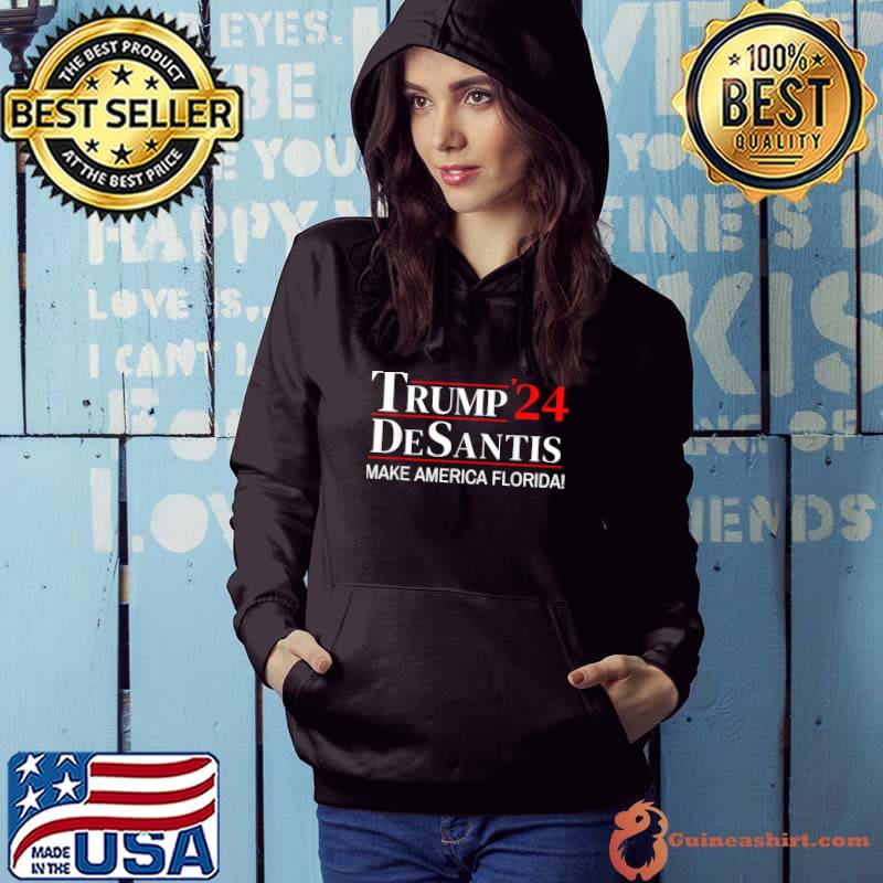 Trump DeSantis 2024 Make America Florida Republican Vintage T-Shirt