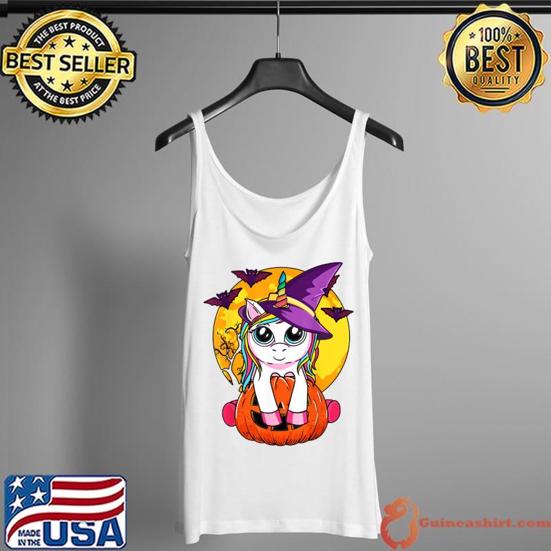 Unicorn Pumpkin Halloween Essential T-Shirt Tank Top