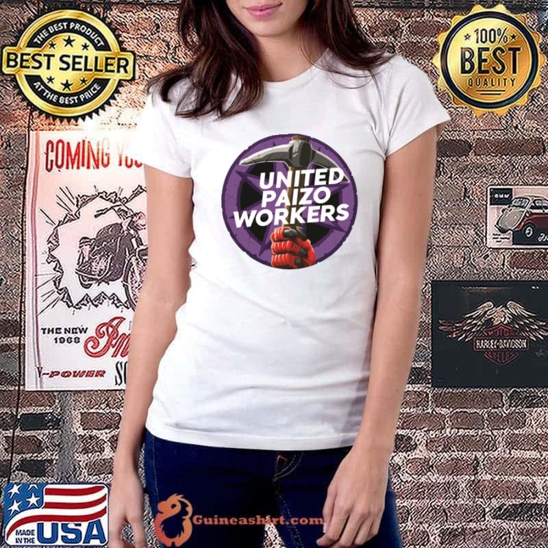 United Paizo Workers Logo Classic T-Shirt Ladiestee