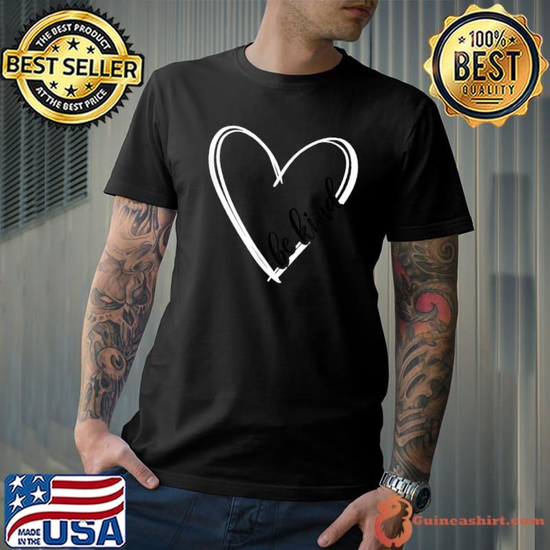 Unity Day Orange Shirt Heart Be Kind Anti Bullying 2021 T-Shirt Unisex