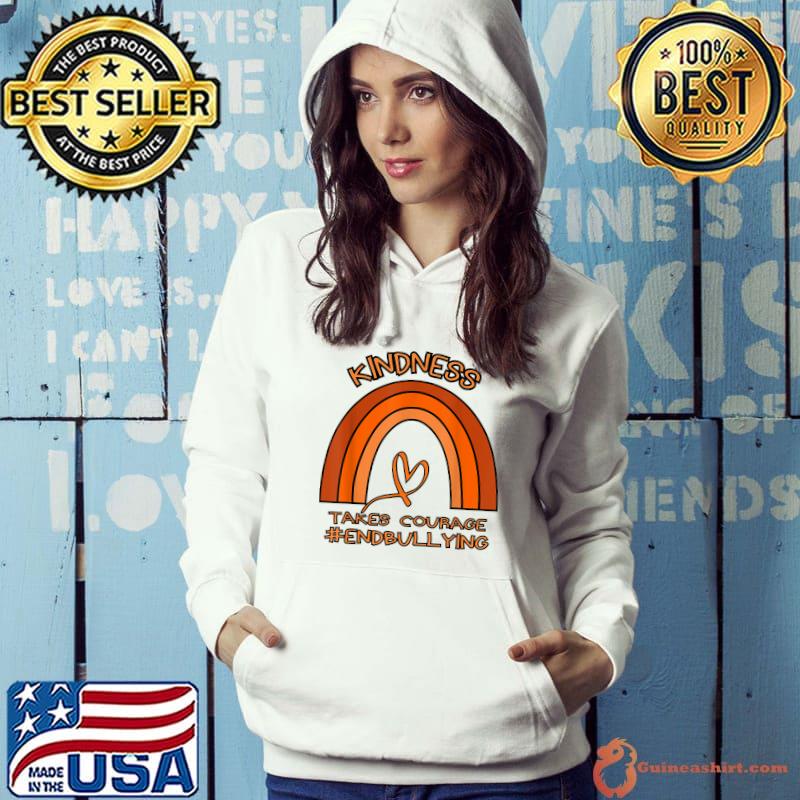 Unity Day Orange Tee Kindness Takes Courage End Bullying T-Shirt