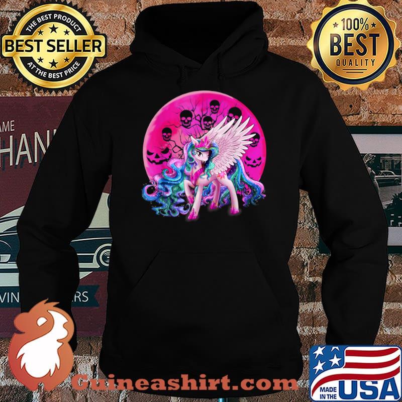 Vampire Unicorn Lover Trick Or Treat Halloween Shirt Hoodie