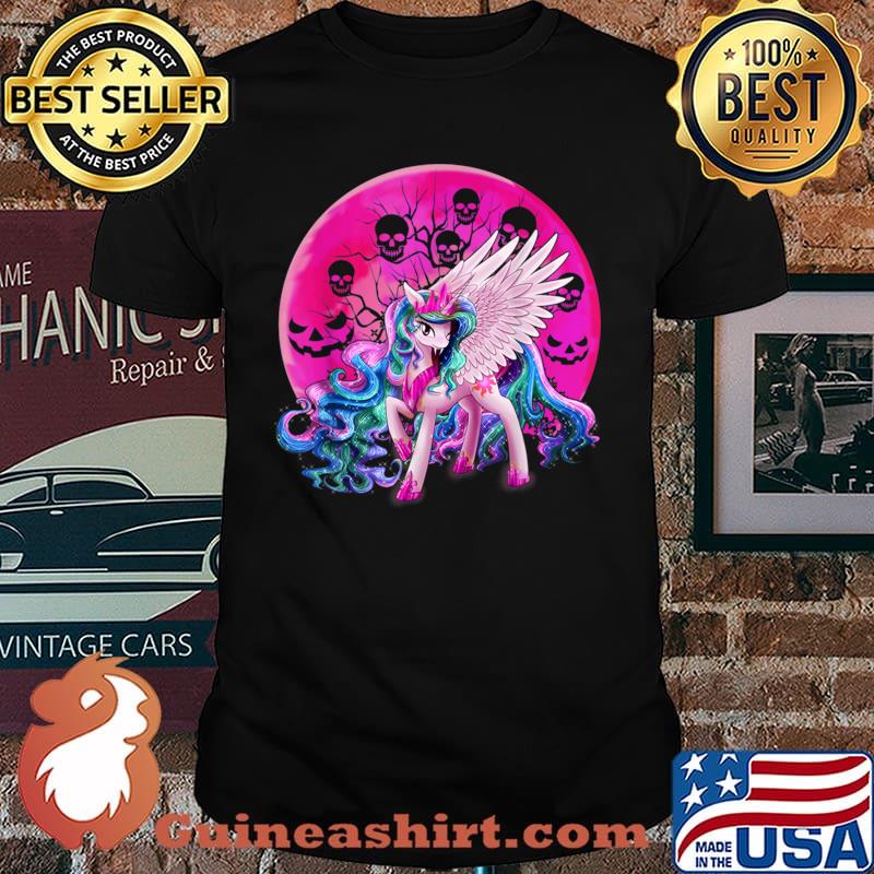 Vampire Unicorn Lover Trick Or Treat Halloween Shirt