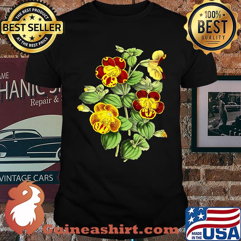 Vintage Botanic flower botany T-Shirt