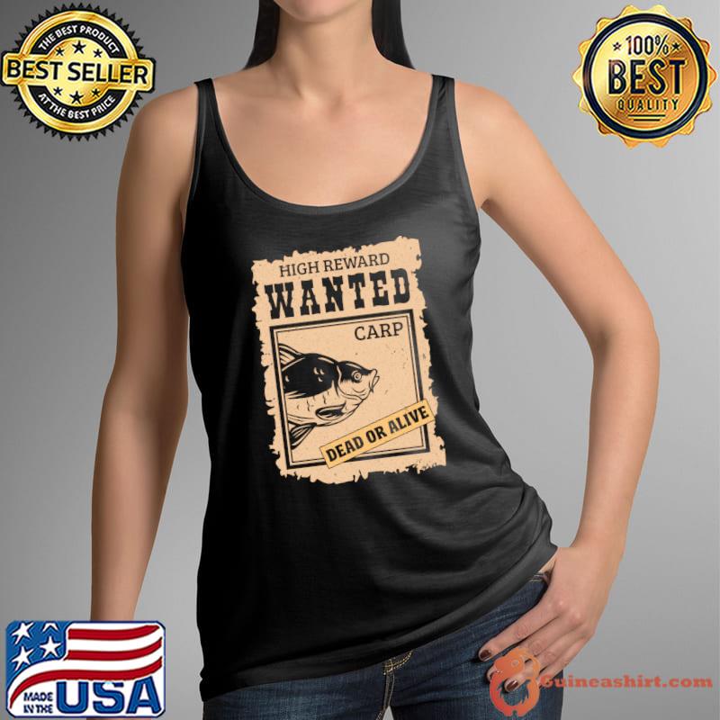 Vintage Carp Design For Fishermen And Fishing Lovers T-Shirt Tank Top