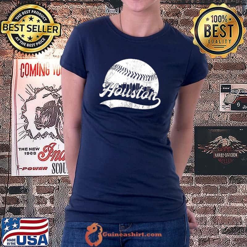 Houston Texans Distressed Vintage logo shirt