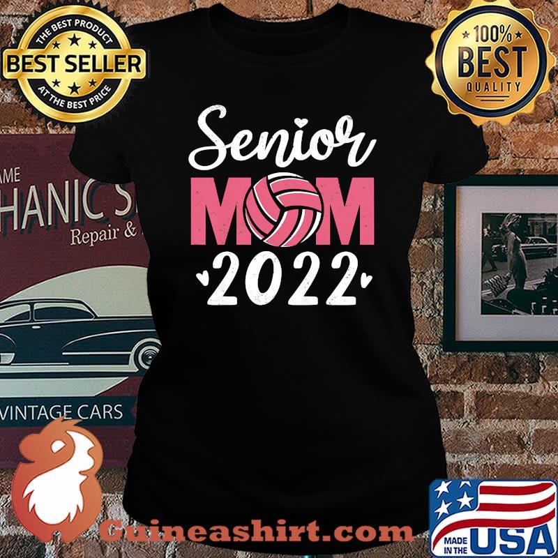 Volleyball Senior Mom 2022 Parent Mom love Volleyball Premium T-Shirt Laides tee