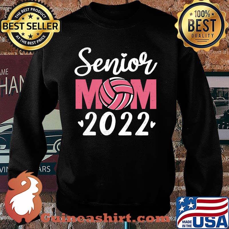 Volleyball Senior Mom 2022 Parent Mom love Volleyball Premium T-Shirt Sweater