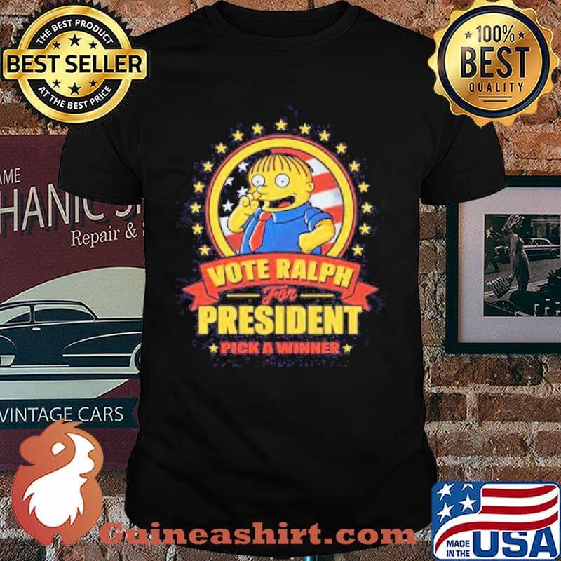 Vote Ralph For President Pick A Winner Shirt