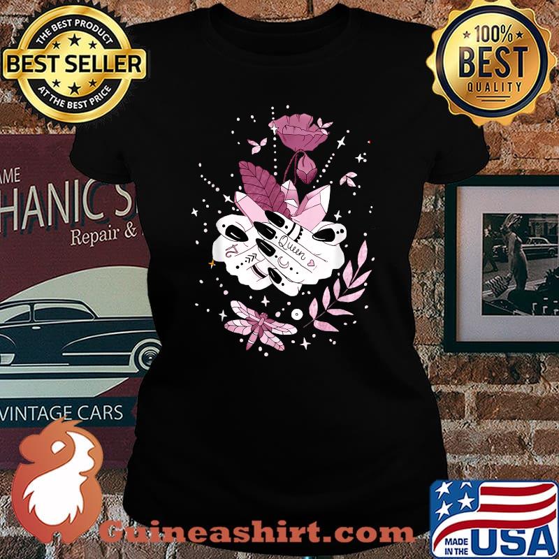 Witchy Hand Crystal Lover Witch Vibes Witchcraft Witchy Mama T-Shirt Laides tee
