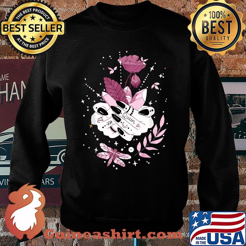 Witchy Hand Crystal Lover Witch Vibes Witchcraft Witchy Mama T-Shirt Sweater