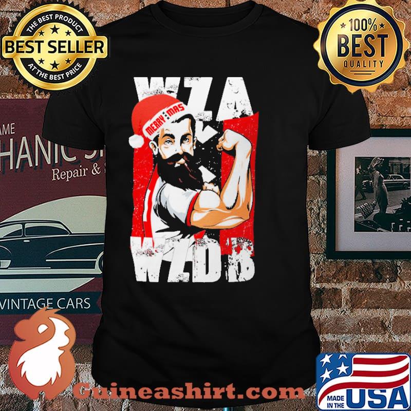 WZA WZDB Merry Mas Strong MAn Shirt
