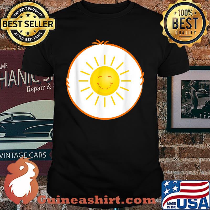 Yellow Sunshine Bear Sun Belly easy Halloween Costume T-Shirt