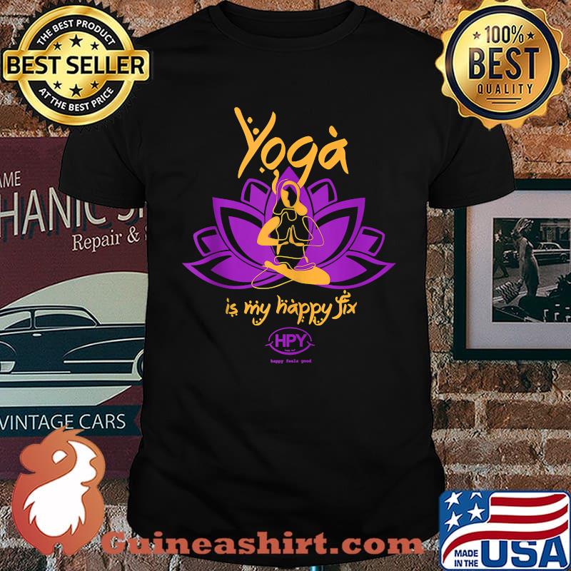 Yoga is My Happy Fix T-shirt