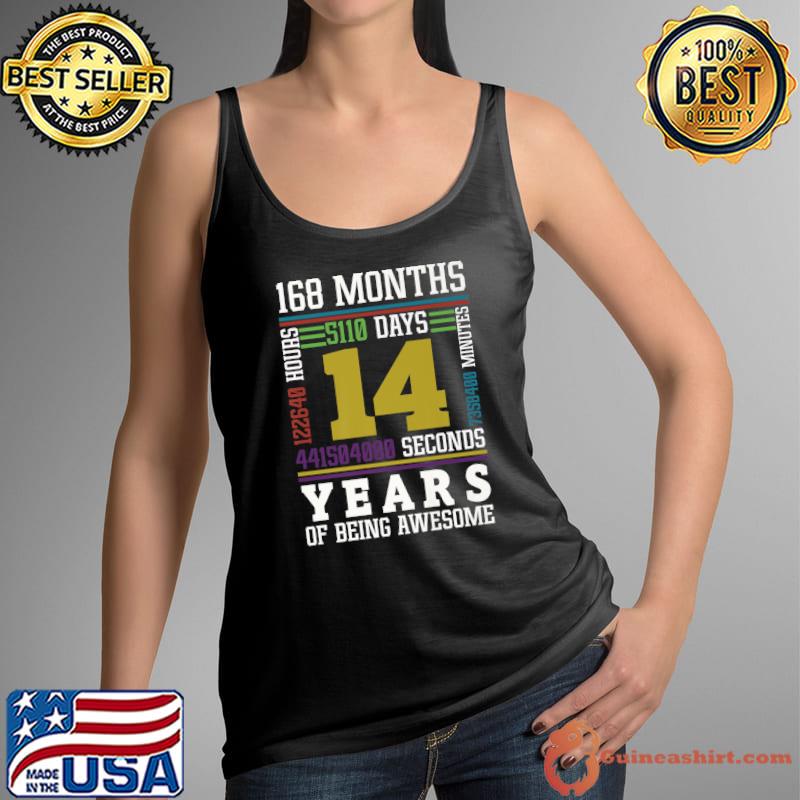 14th Birthday Official Teenager Birthday Premium T-Shirt Tank Top