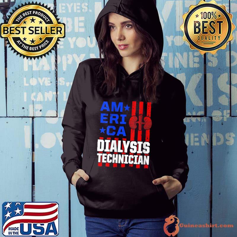 America Dialysis Technician Nephrology Tech T-Shirt