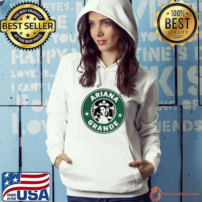 Starbucks Logo Ariana Grande Hoodie S-2XL 