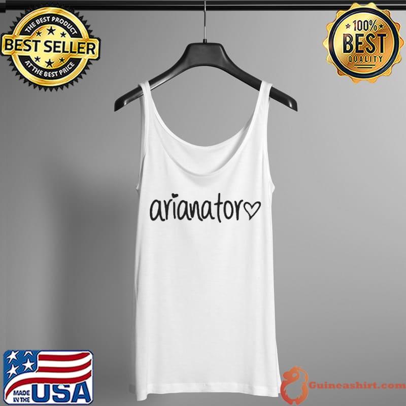 Arianator Heart Basic Shirt Tank Top