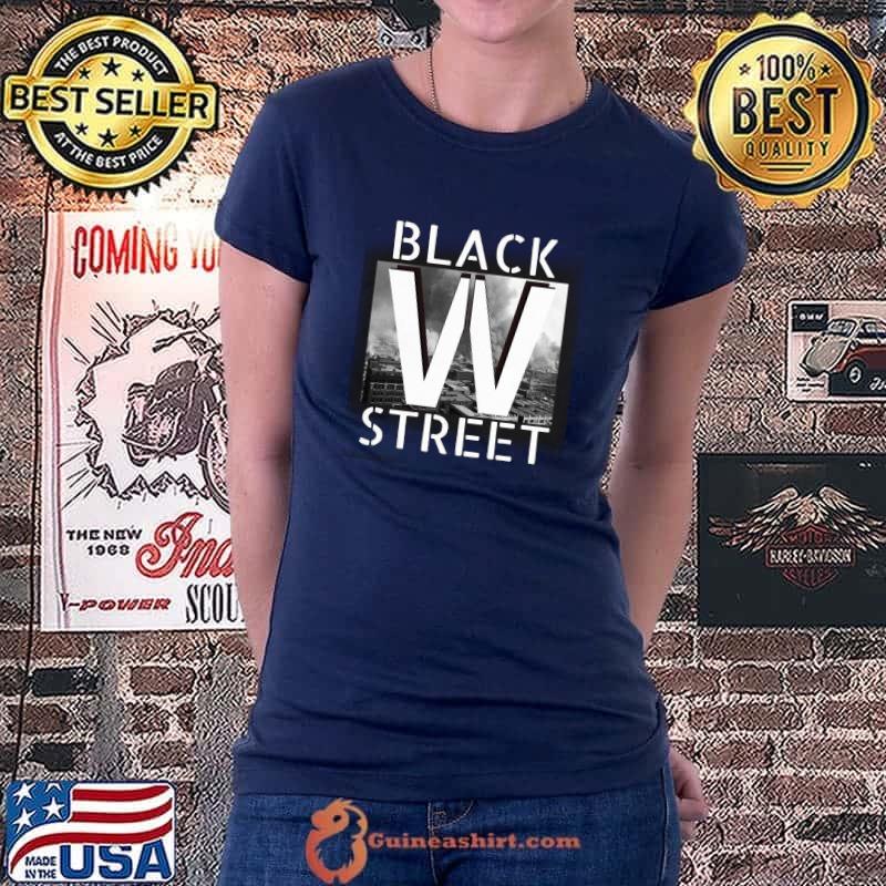 Awesome Black Wall Street Shirt Ladiestee