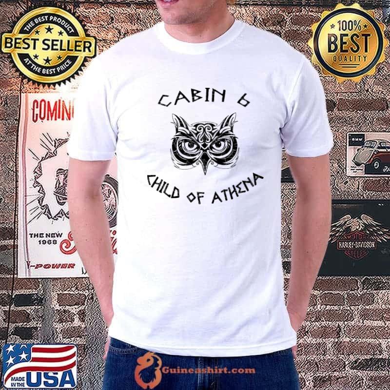 Awesome Cabin 6 Child Of Athena Greek Goddess Mythology Unisex T-Shirt Unisex