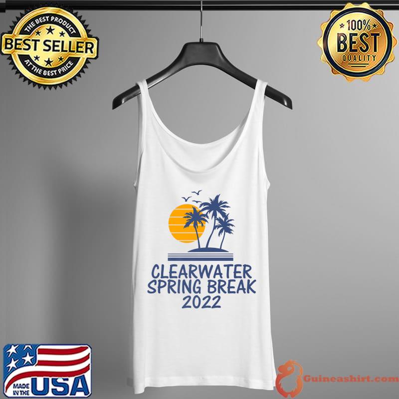Awesome clearwater Florida 2022 FL Spring Break Beach Party Week Premium T-Shirt Tank Top