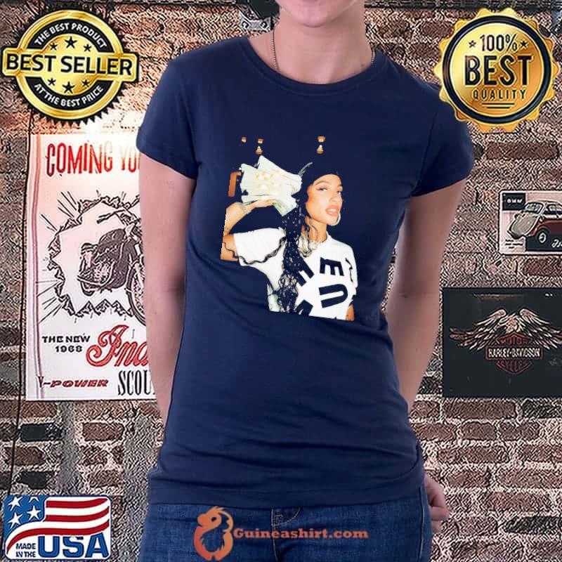 Awesome DaniLeigh Flexing Dollar Unisex T-Shirt Ladiestee