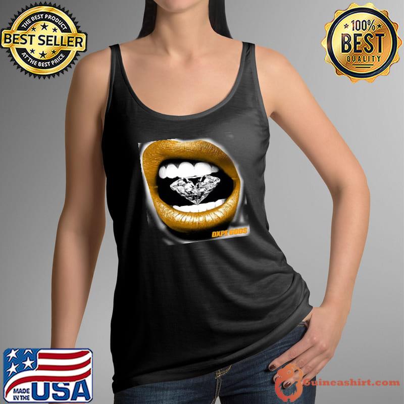 Awesome Diamond Lips DXPE Gods Vintage Shirt Tank Top