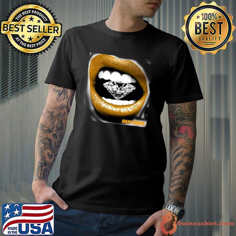Awesome Diamond Lips DXPE Gods Vintage Shirt Unisex