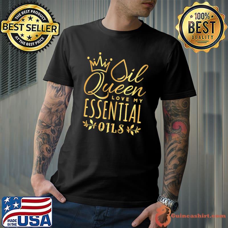 Awesome essential Oil Lover Shirt Oil Queen Diffuser Aroma Women Premium T-Shirt